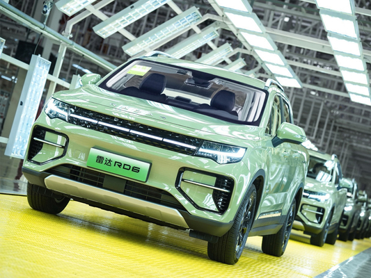 Geely RD6 Pure Electric Pickup Truck 4 Portas 5 Assentos Estrutura do corpo Sistema ABS Incluído