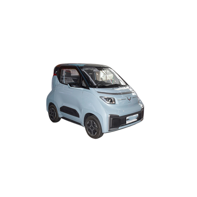 305km Pure Electric Wuling Nano Ev 2 lugares 4 rodas Mini E Auto Carro Elétrico para Adultos