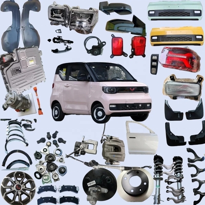Wuling Mini EV Farol Pedaço de freio Ecrã Bateria Kit do corpo Porta do pára-choque Peças sobressalentes 100% -