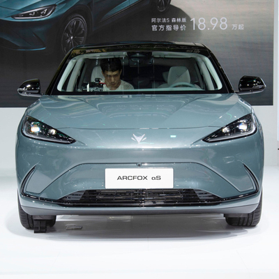 Energia Baic Arcfox Alpha S 735E 160KW EV Carro de alta velocidade Grande espaço Direção esquerda Distância longa