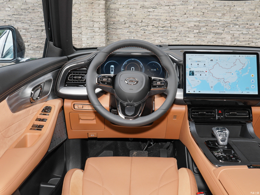 Direção esquerda GAC Trumpchi ES9 PHEV 143KM MAX SUV híbrido plug-in 2.0T SUV de 7 lugares 2023
