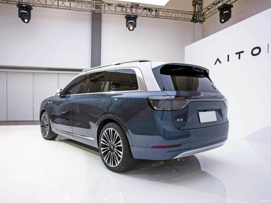 Dirigir à esquerda AITO M9 2023 Modelo 630km Pure Electric Range SUV de 5 portas e 6 lugares