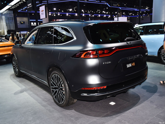 Velocidade máxima 210KM/h Range de cruzeiro elétrico puro 950km SUV de 5 portas e 6 lugares Yuanhang H8 2023