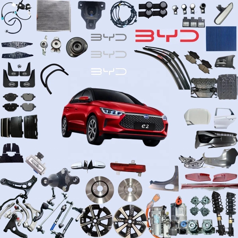 Byd E2 Faróis Bateria do corpo Kit absorvedor de choque Frente filtro de cabine do pára-choque Peças de reposição de automóveis