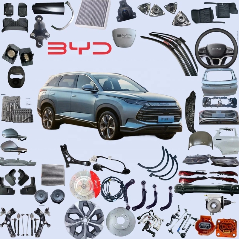Byd Frigate 07 Acessórios para automóveis Farol Filtro de ar Kit de carroceria Para-choques Porta Peças sobressalentes