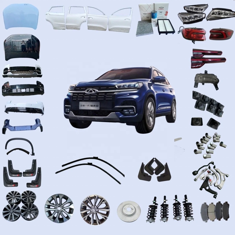 Acessórios para automóveis originais para Chery TIGGO 8plus Pads de travão Kit de carroceria leve Porta de pára-choques