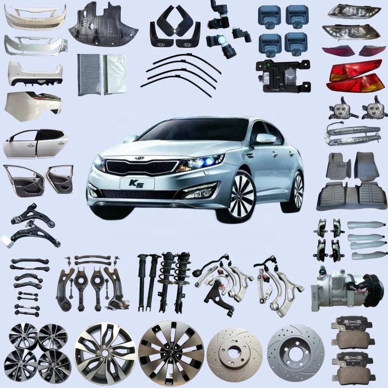 2020- KIA K5/3/X3 Lâmpadas dianteiras de freio Pad Front Bumper Body Kit Spoiler Grill Motor Hood Peças sobressalentes de carro