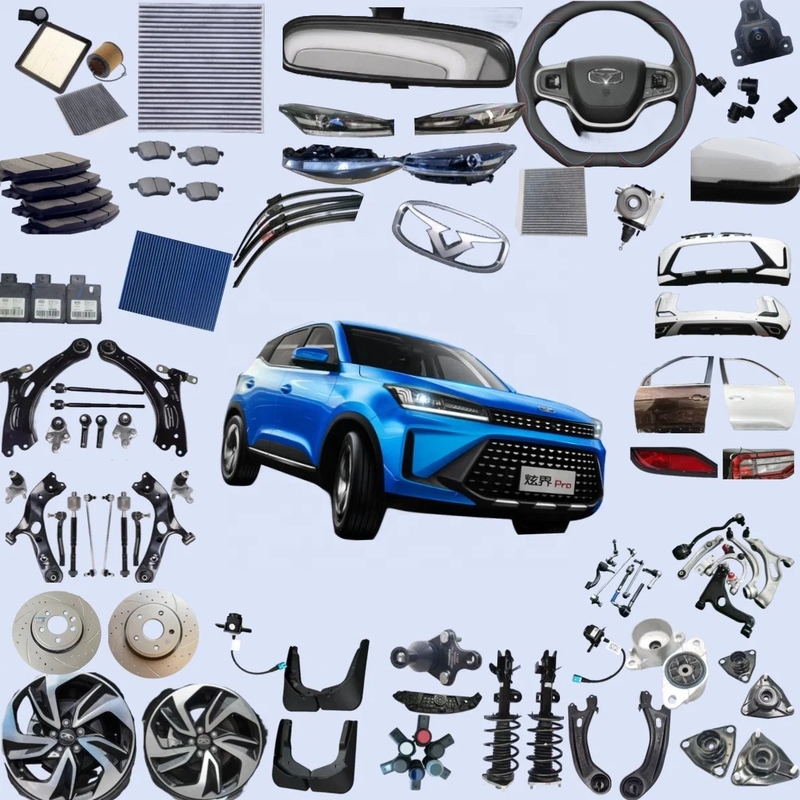 Acessórios para automóveis Kit de carroceria de filtro de óleo Parafuso absorvedor de choque Farol de porta Peças sobressalentes