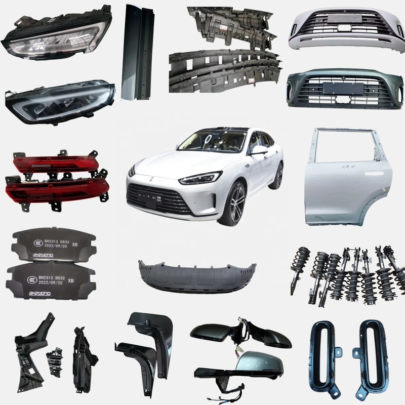 Acessórios de automóveis para AITO Stock Shock Absorver Farol Controlo do pára-choque Braço de travagem Pads Auto Parts
