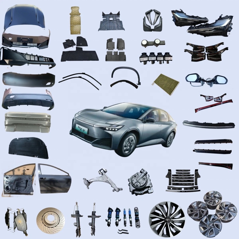 Peças sobressalentes originais Toyota BZ3 Filtro de ar/cabinha/óleo Kit de carroceria Para-choques Luzes absorvedoras de choque