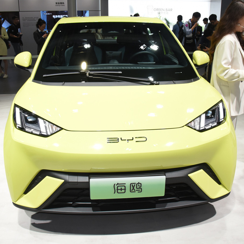 55KW Potência total do motor BYD Gavião voador Auto Electrico EV Carro elétrico 405km CLTC