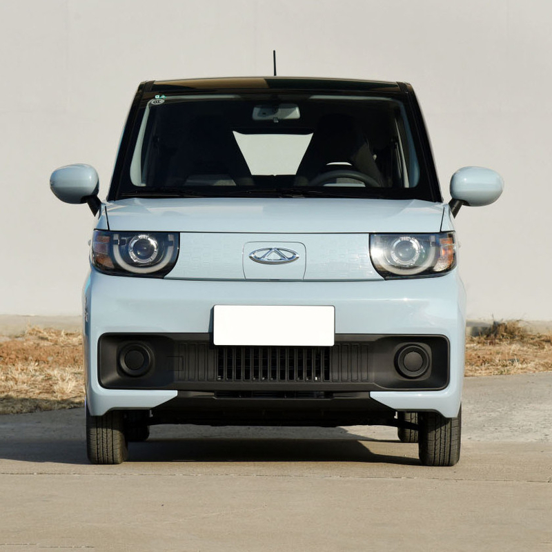 Chery QQ Ice Cream EV Mini Carro Elétrico 3 Portas 4 Assentos Velocidade máxima 100 KM/h para adulto