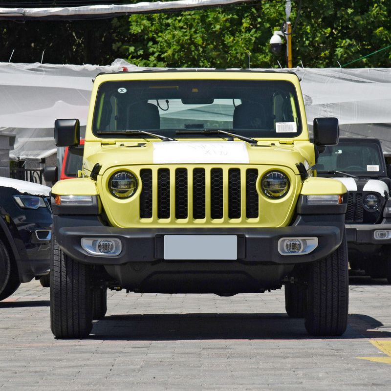 2022 Jeep Wrangler 4-Door 2.0T 4XE Sahara Plug-in Hybrid Fluorescente Amarelo Edição Limitada