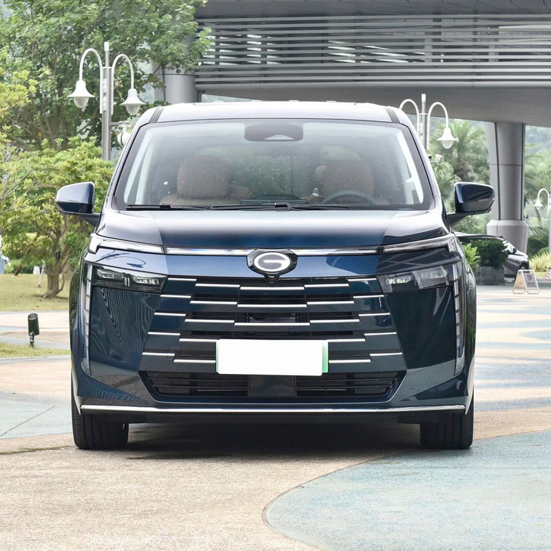 Veículo híbrido de 5 portas e 7 lugares de tamanho médio Trumpchi E8 Max PHEV com autonomia de 150 km